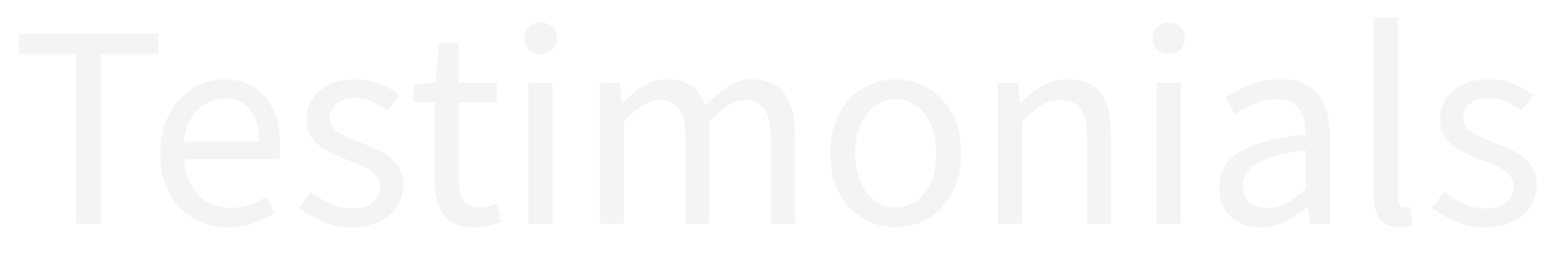 Testimonials