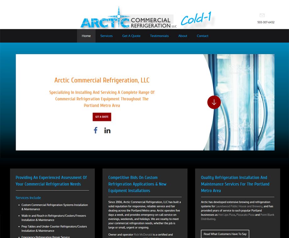 Arctic Commercial Refrigeration